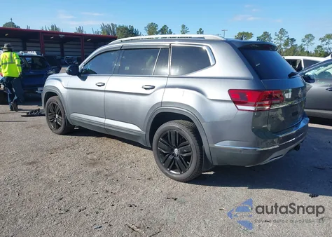 2018 Volkswagen Atlas 3.6L V6 Sel Premium from USA, damaged, VIN 1V2NR2CA4JC565670